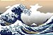 Quadro A Grande Onda de Kanagawa - Hokusai - Imagem 1