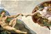 Quadro A criação de Adão - Michelangelo - Imagem 1