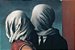 Quadro Os Amantes - René Magritte - Imagem 1