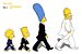 Quadro Simpsons - Beatles 2 - Imagem 1
