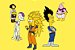 Quadro Simpsons - Dragon Ball - Imagem 1