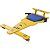 Carrinho de Rolimã F1 Lotus Amarelo - Imagem 1