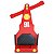 Carrinho de Rolimã F1 Junior Vermelho 16 - Imagem 5