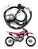 Botão Mata Motor Red Dragon Padrão Honda CRF 250F Nacional - Imagem 1