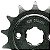 Pinhão 13 Dentes Motocross Red Dragon Honda CRF 250F CRF 300F - Imagem 3