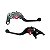 Manetes Esportivos Dobráveis Red Dragon GSXR SRAD 750 1000 GSX S1000 - Imagem 1