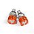 Válvula Ar Suspensão Dianteira 4mm Curta WP Red Dragon - Laranja - Imagem 1