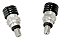 Válvula Ar Suspensão Dianteira Curta 4mm WP Red Dragon - Preta - Imagem 2