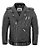 Jaqueta Tutto Em Couro Fashion Men - 2XL  - (2GG) - Imagem 1