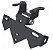 Suporte De Placa Eliminador  Articulado Yamaha MT 09 2014 Em Diante - Imagem 1