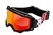 Óculos Motocross Red Dragon Storm Espelhado 3 Espumas Preto Fosco - Imagem 1