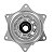 Cubo Roda Traseira Usinado Alumínio Red Dragon Honda CRF 250R/X 450R/X - Imagem 5