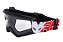 Óculos Motocross Red Dragon Wind Lente Cristal Espuma Simples Preto - Imagem 1