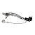 Pedal Freio Forjado Red Dragon KTM SX SXF EXC EXCF Prata/Preto - Imagem 2