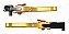 Manetes Esportivos Dobráveis Red Dragon BMW S1000R S1000RR  - Dourado - Imagem 2