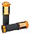 Manopla Punho Sport Red Dragon Ponta Aluminio Moto Universal - Imagem 2
