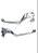 Manetes Harley Davidson Sportster XL OEM - 36700011 / 41700008 - Imagem 3