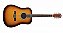 Violão Seizi Tennessee Acoustic Blues Tobacco Sunburst Com Bag - Imagem 1