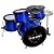 Bateria Infantil Luen Star Kids Azul - Imagem 1