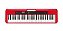 Teclado Arranjador Casio Casiotone Ct S 200 Rd Vermelho - Imagem 1