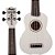 Ukulele Soprano Acustico Memphis Honu Wh Branco - Imagem 1