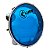 Pandeiro Luen 10" Abs preto  6 Afinacoes Pele azul - Imagem 1