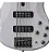 Baixo Yamaha Trbx 505 Tw 5 Cordas Branco - Imagem 3