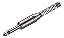 Conector P10 Mono Roxtone c/ Mola RJ2PP-NN - Imagem 1