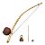 Berimbau Grande Verniz Gope Medio 5009 M - Imagem 1