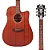 Violão Aço Eletrico Dangelico Premier Folk DAPLSD 500 AGDCP Bowery Mahogany - Imagem 1