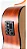 Violao Nylon Eletrico Tagima Sapele Vesperata Natural - Imagem 2