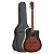 Violao Aço Eletrico Zellmer Heritage Brownburst Cutaway Fosco C/Bag - Imagem 1