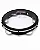 Pandeiro Contemporanea Md 10" Ny Light Transparente Tarraxa Simples Preto fosco 82LBK - Imagem 1