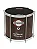 Repinique Md 12" Contemporanea Pele Preta Cr 06 Tarraxa Aro Rebaixado G.P - Imagem 1