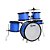 Bateria Infantil Luen Pop Azul - Imagem 1