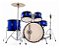 Bateria Nagano One Drum Junior Jbj 1049 Metalic Blue - Imagem 3