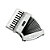 Acordeon Infantil Bac 08 Branco Perolizado 8 Baixos Benson - Imagem 1