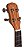 Ukulele Malibu Concert 23 Scm E Cutway Cedro Eletrico Fosco C/Bag - Imagem 5