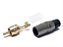 Conector Amphenol Acpl Cbk Rca Curto Macho Preto - Imagem 3