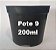 Vaso Plástico Pote 9 de 200ml Preto - Lembrancinhas, Suculentas e Rosa do Deserto - Imagem 2