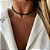 CL388 - Choker de Cristais com Pingente Estrela - Imagem 1