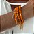 PL400 - kit de Pulseiras de Cristais e Corrente Grumet - Imagem 1