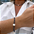 PL608 - Pulseira de Mini Cristais e Pérolas - Imagem 2