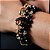 PL038 - Kit de Pulseiras de Cristais, Corrente de Elos e Pingente de Coração Ônix - Imagem 2