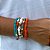 PL087 - Kit de Pulseiras de Cristais, Cascalhos de Madrepérola e Pingentes Fundo do Mar - Imagem 1