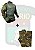 CONJUNTO OSÓRIO - COMBAT SHIRT E CALÇA - WOODLAND - Peito Verde - Imagem 1