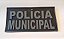 EMBORRACHADO COM VELCRO - POLÍCIA MUNICIPAL- PATCH - Imagem 1