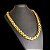 Cordão 13mm Friso "S" Banhado a Ouro 18K com fecho Gaveta e Trava Dupla - Imagem 3