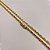 Cordão e Pulseira Cadeado 4mm fecho Canhão Banhado a Ouro 18K - Imagem 2