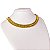 Cordão Feminino 13mm Grummet Duplo Fecho Gaveta e Trava Banhado a Ouro 18K - Imagem 5